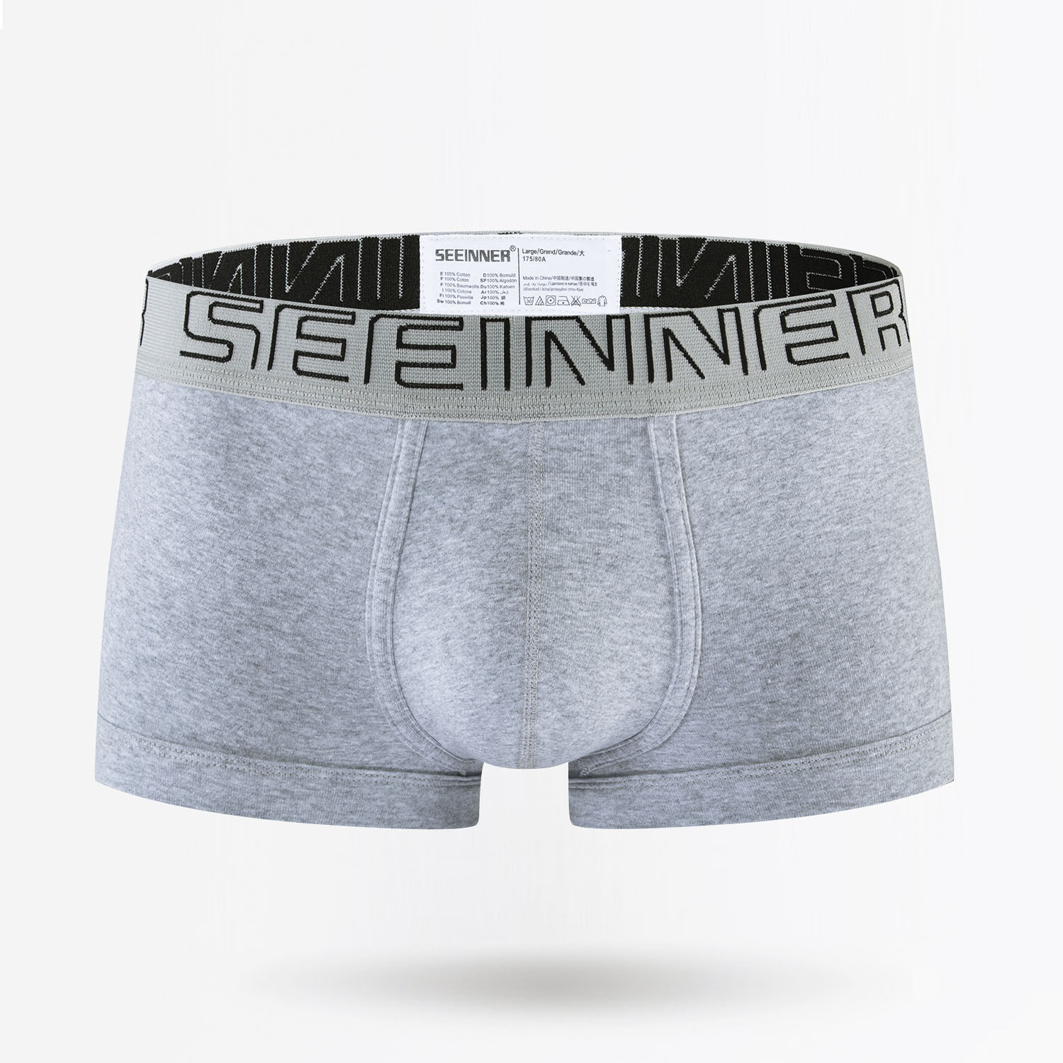 Boxer Brief Pack Cotton - Celana Boxer Katun 3D Kontur U-Pouch
