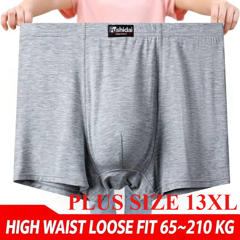 Boxer Shorts Modal - Celana Boxer Pria Ukuran Besar dan