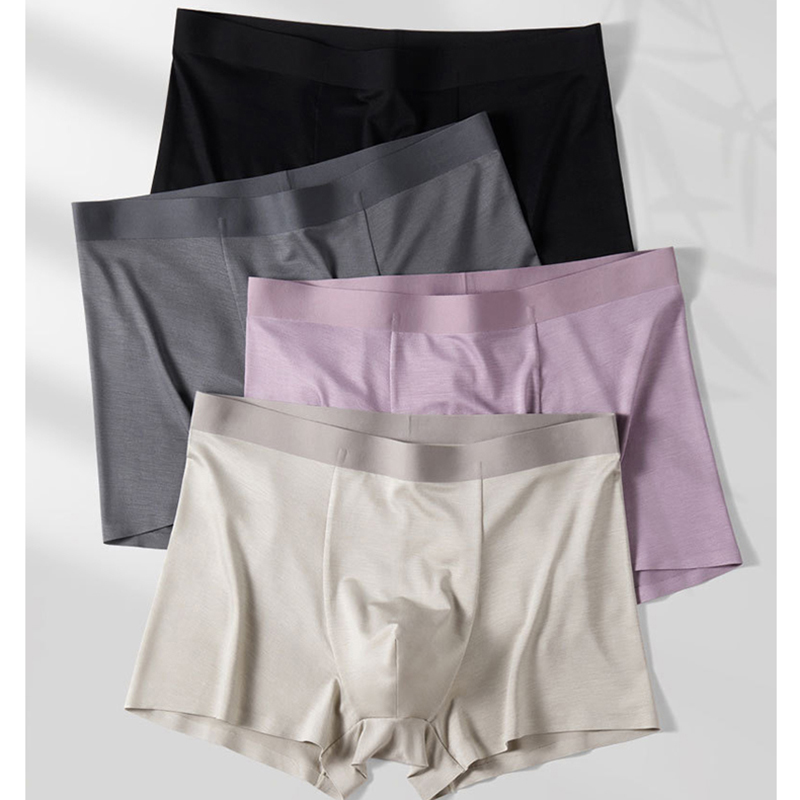 4 buah/set Celana Dalam Pria,  - Bamboo Fiber Trunk ulasan dan harga