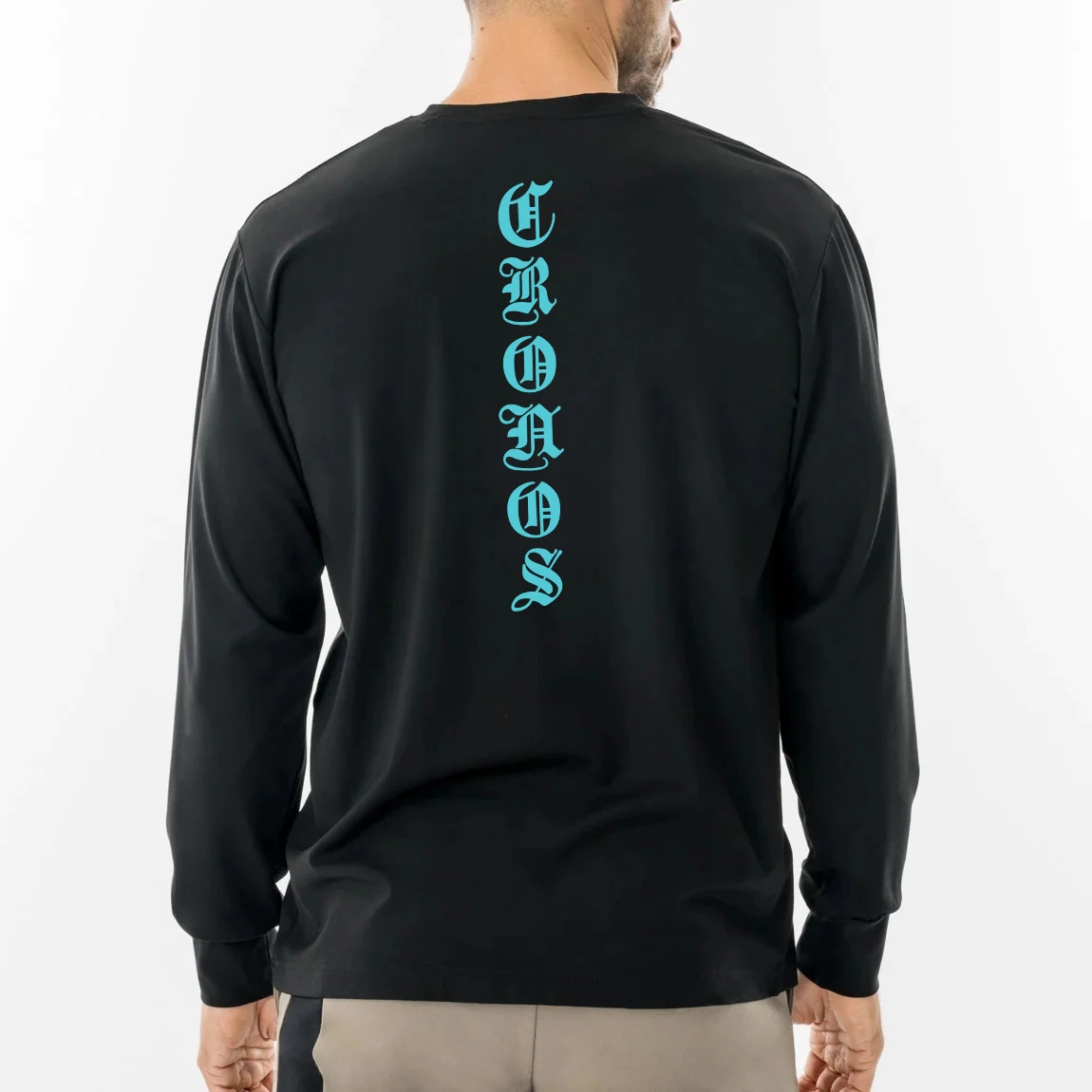 BARU Kaos Lengan Panjang Pria  - Undershirt Crew Neck ulasan dan harga